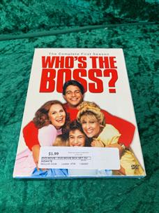 DVD MOVIE / DVD MOVIE BOX SET WHOS THE BOSS COMPLETE FIRST SEASON (1984)